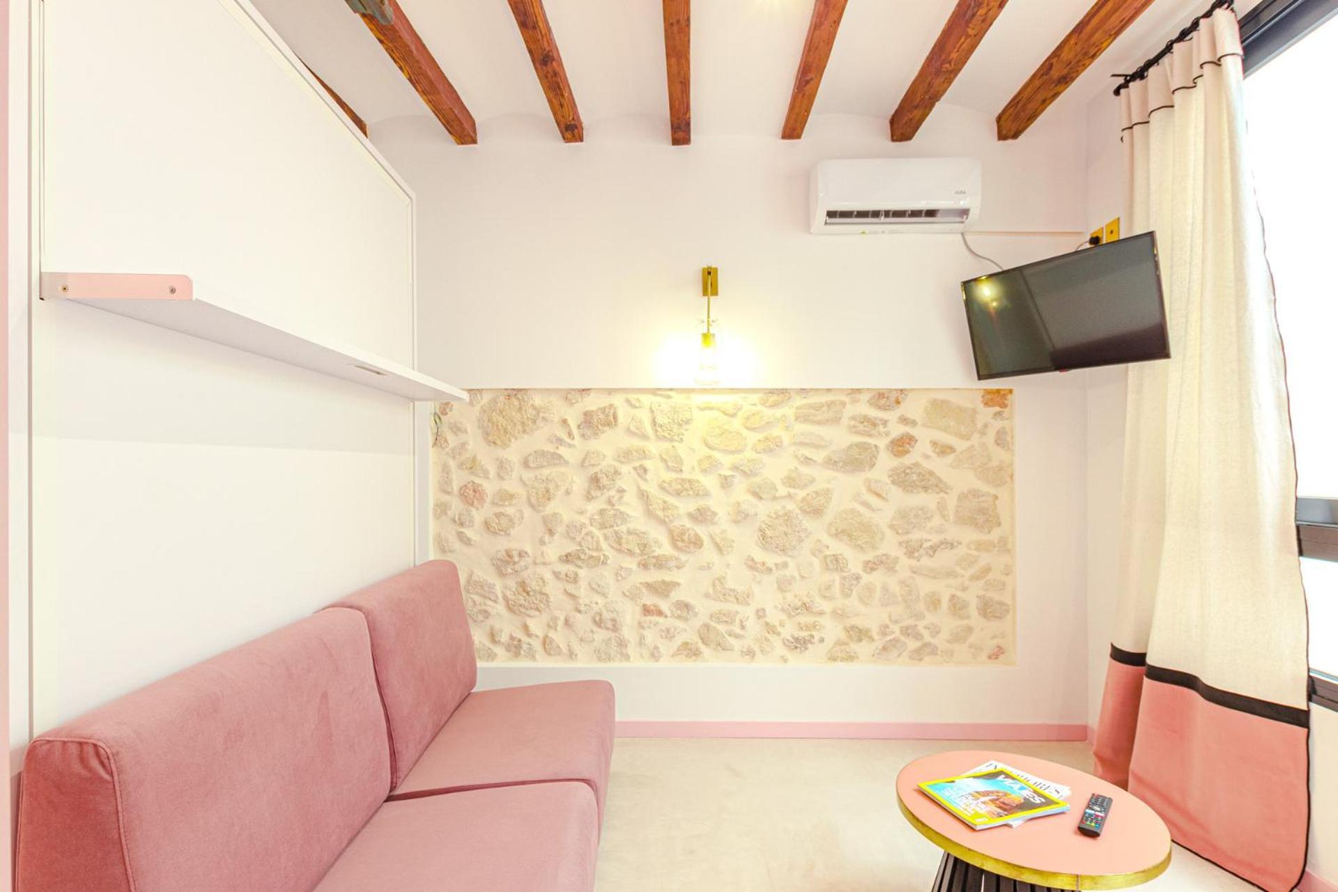 Glamorous Pink Studio In City Center Alicante Exterior photo